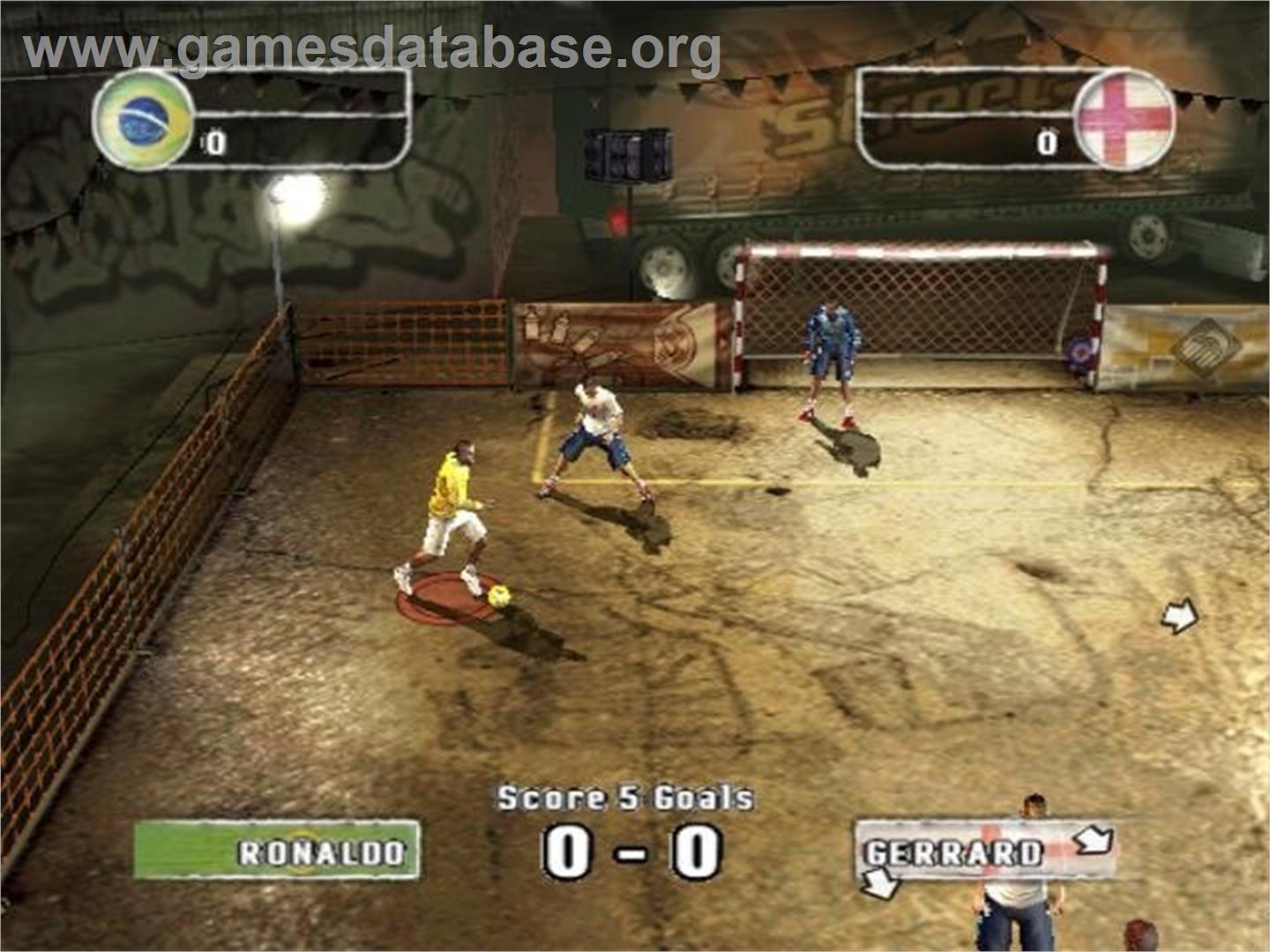 FIFA Street 2 - Nintendo GameCube - Artwork - In Game