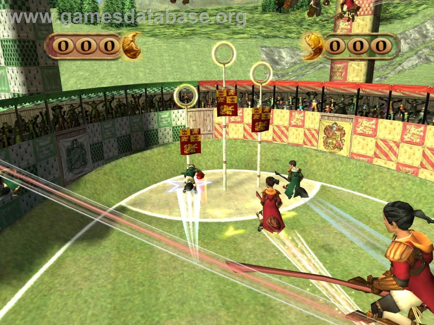 Harry Potter: Quidditch World Cup - Nintendo GameCube - Artwork - In Game