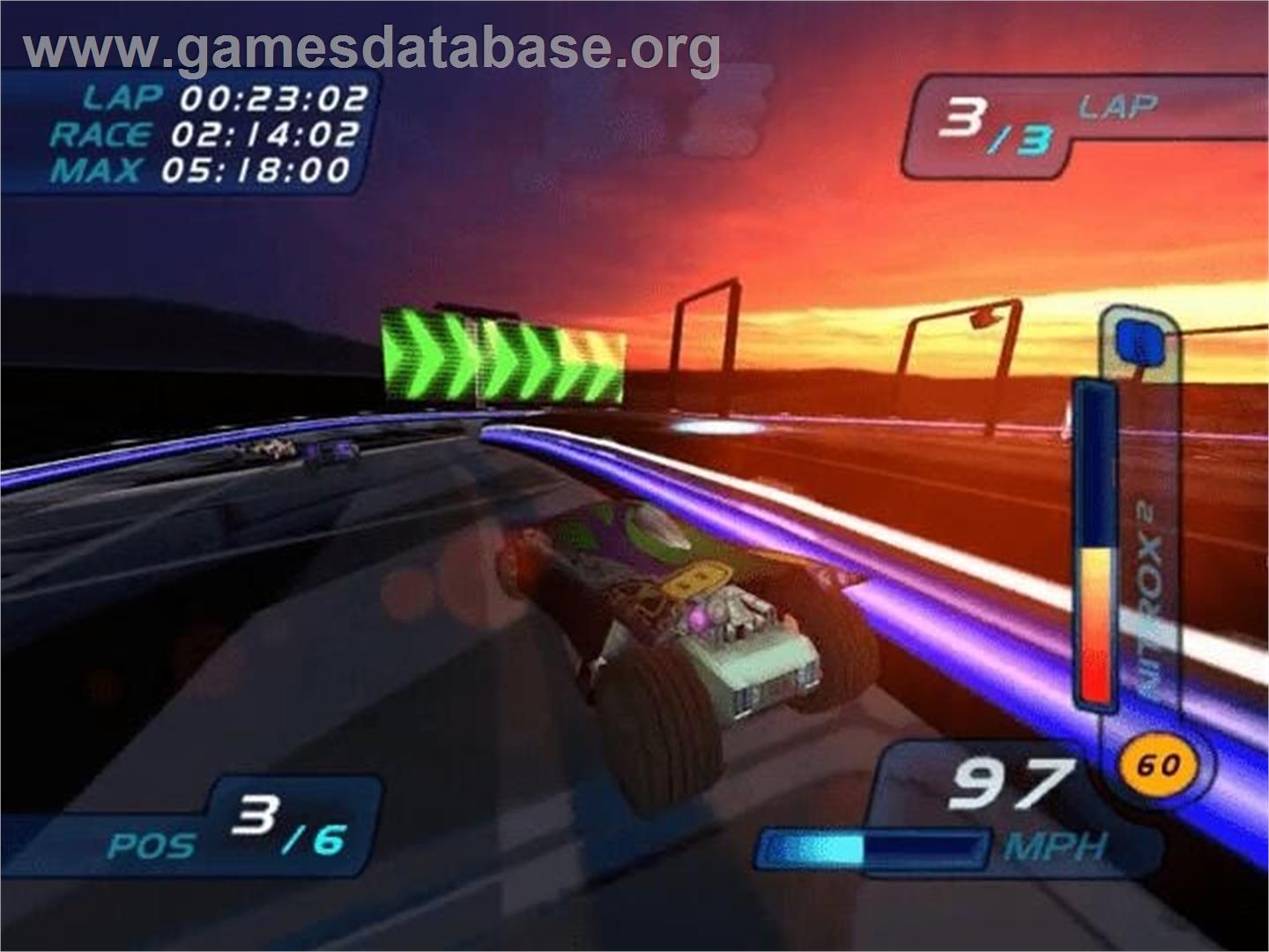 Hot Wheels: World Race - Nintendo GameCube - Artwork - In Game