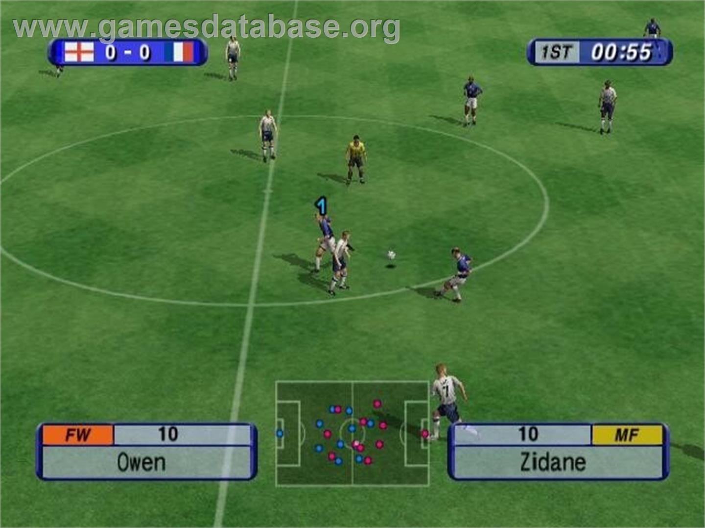 International Superstar Soccer 2 - Nintendo GameCube - Artwork - In Game