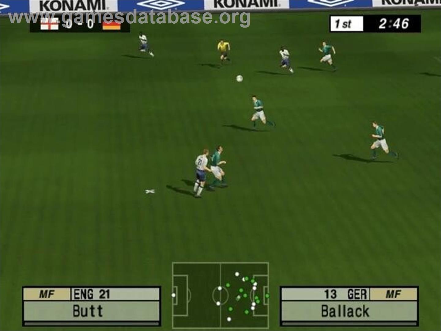 International Superstar Soccer 3 - Nintendo GameCube - Artwork - In Game