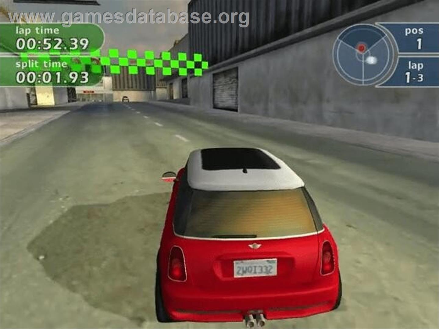 Italian Job - Nintendo GameCube - Artwork - In Game