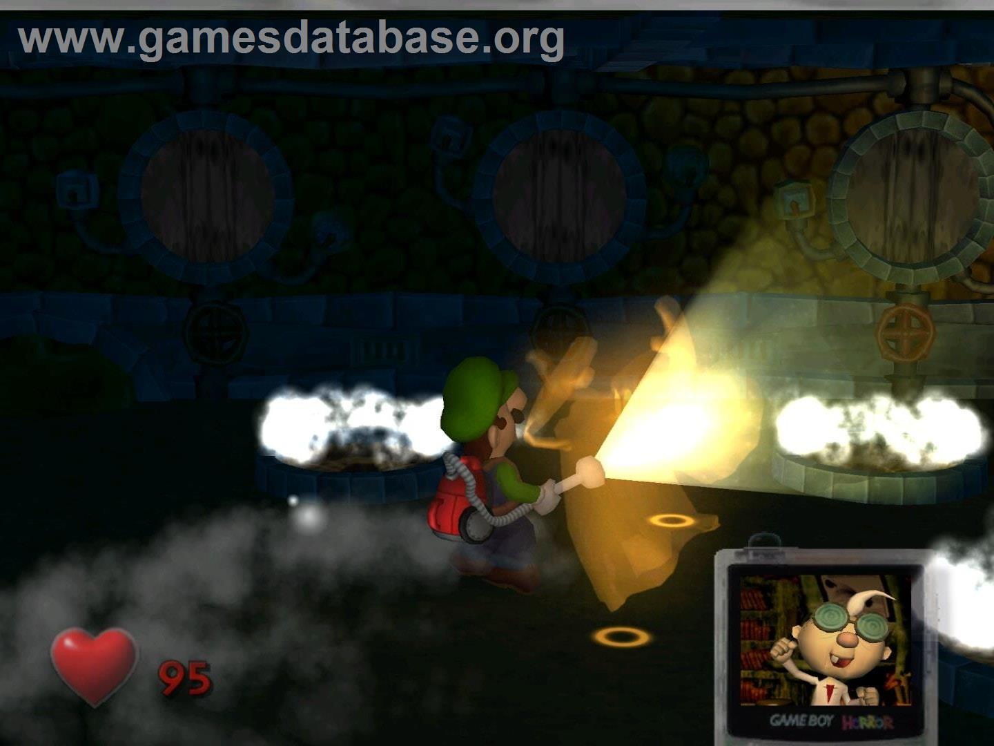 Luigi's Mansion - Nintendo GameCube - Artwork - In Game