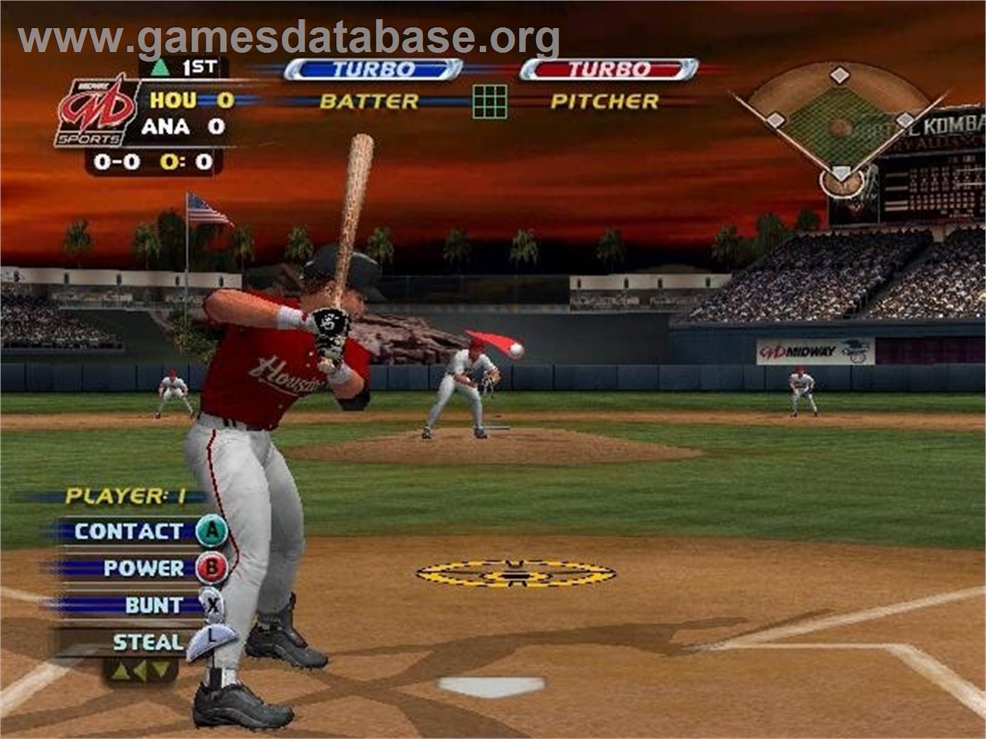 MLB SlugFest 20-03 - Nintendo GameCube - Artwork - In Game