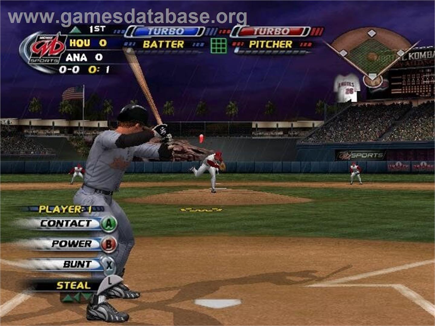 MLB SlugFest 20-04 - Nintendo GameCube - Artwork - In Game