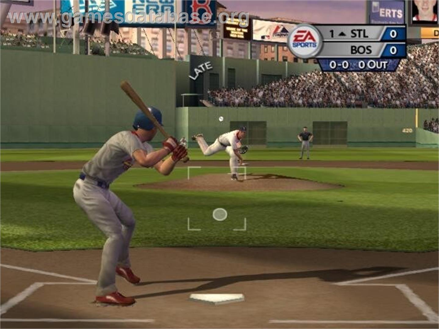 MVP Baseball 2005 - Nintendo GameCube - Artwork - In Game