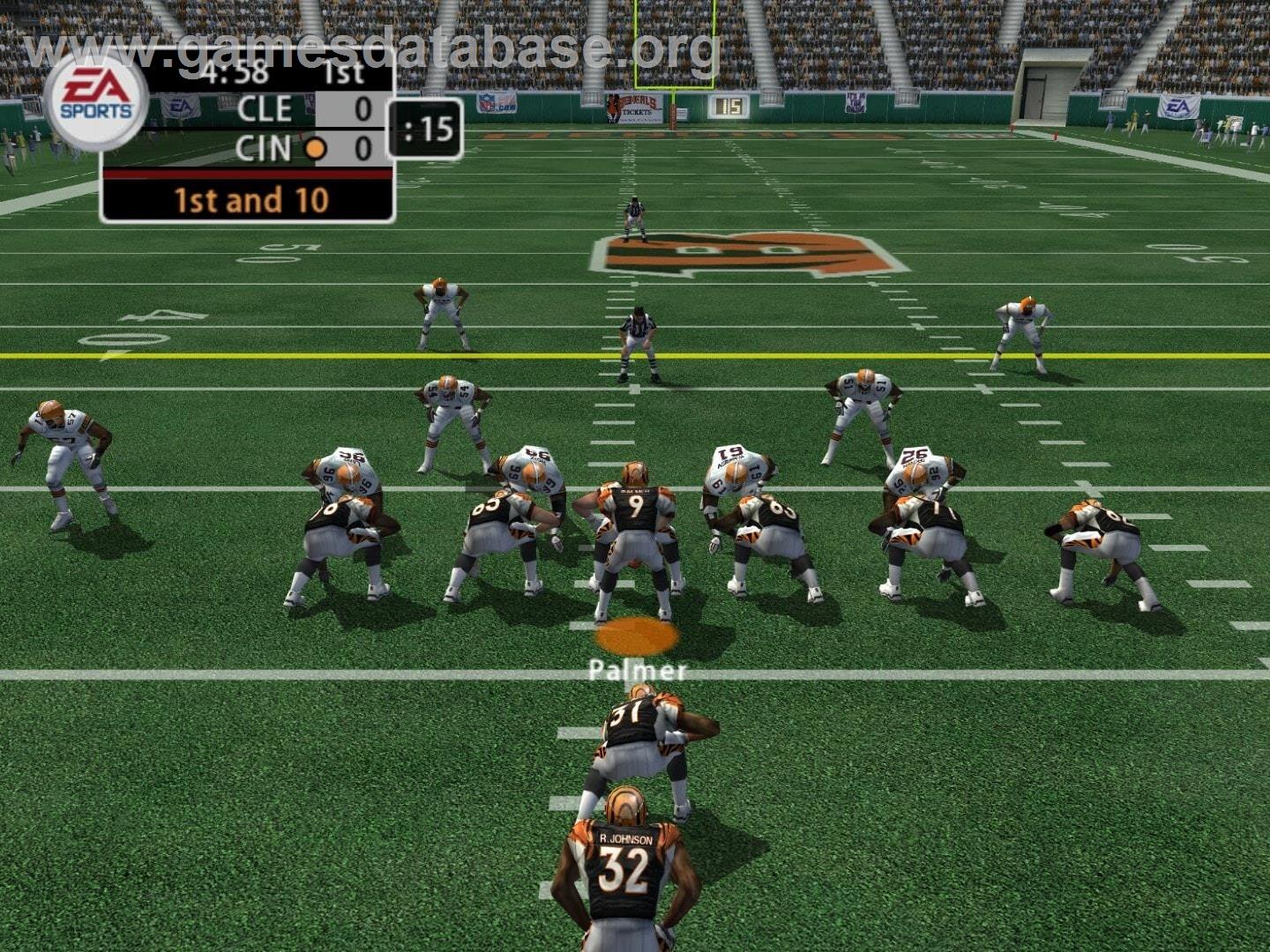 Madden NFL 2005 - Nintendo GameCube - Artwork - In Game