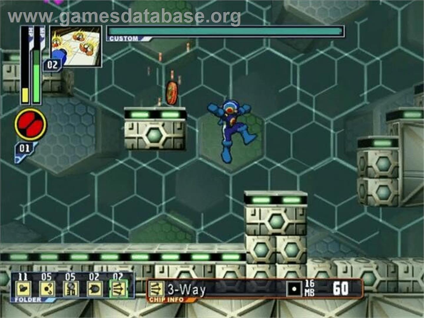 Mega Man Network Transmission - Nintendo GameCube - Artwork - In Game