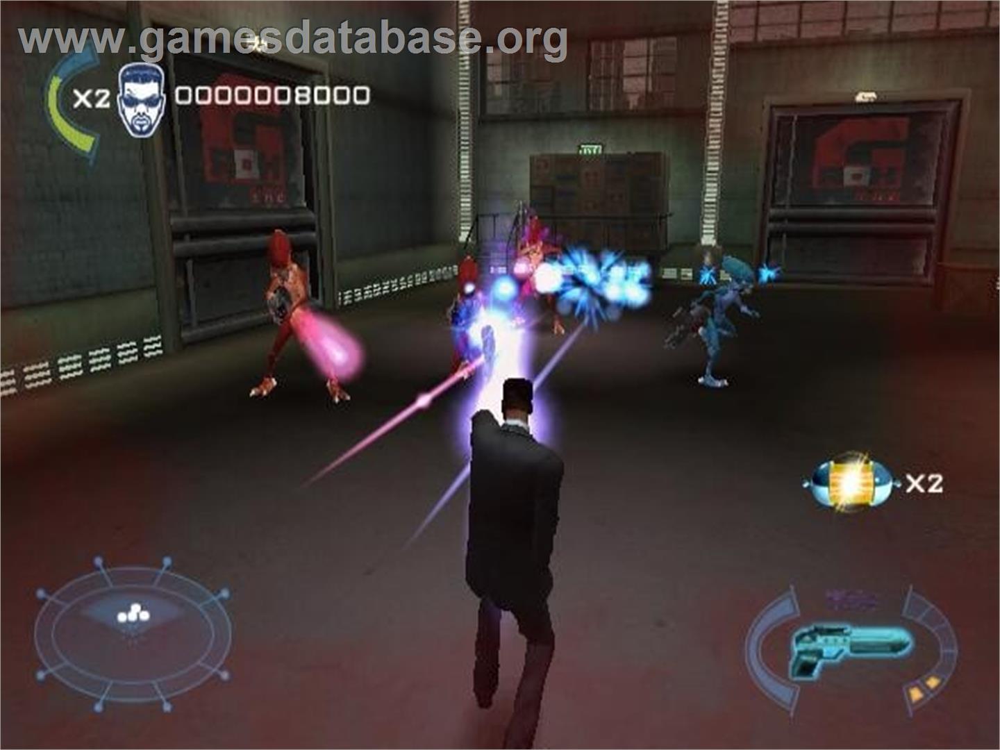 Men in Black II: Alien Escape - Nintendo GameCube - Artwork - In Game