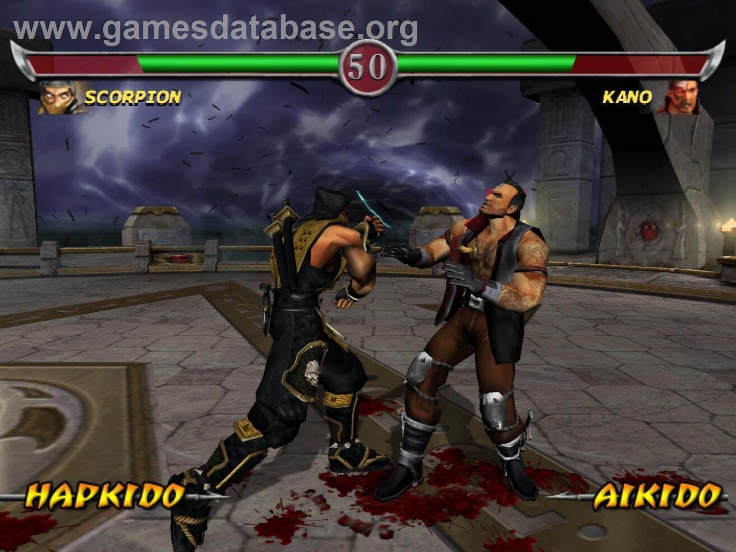 Mortal Kombat: Deadly Alliance - Nintendo GameCube - Artwork - In Game