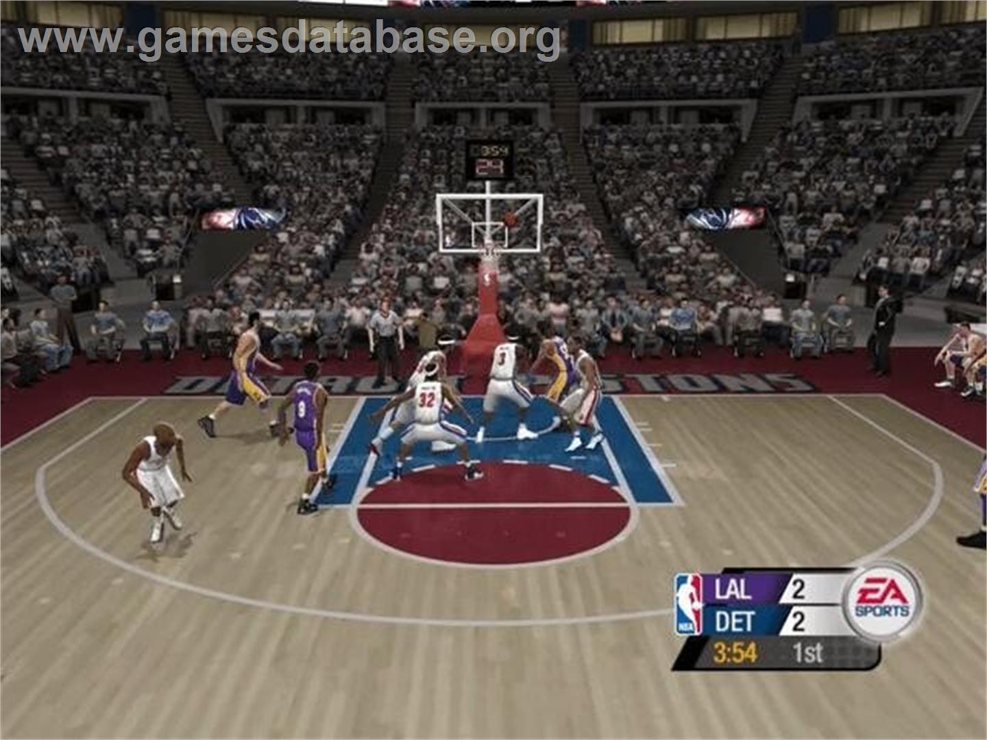 NBA Live 2005 - Nintendo GameCube - Artwork - In Game