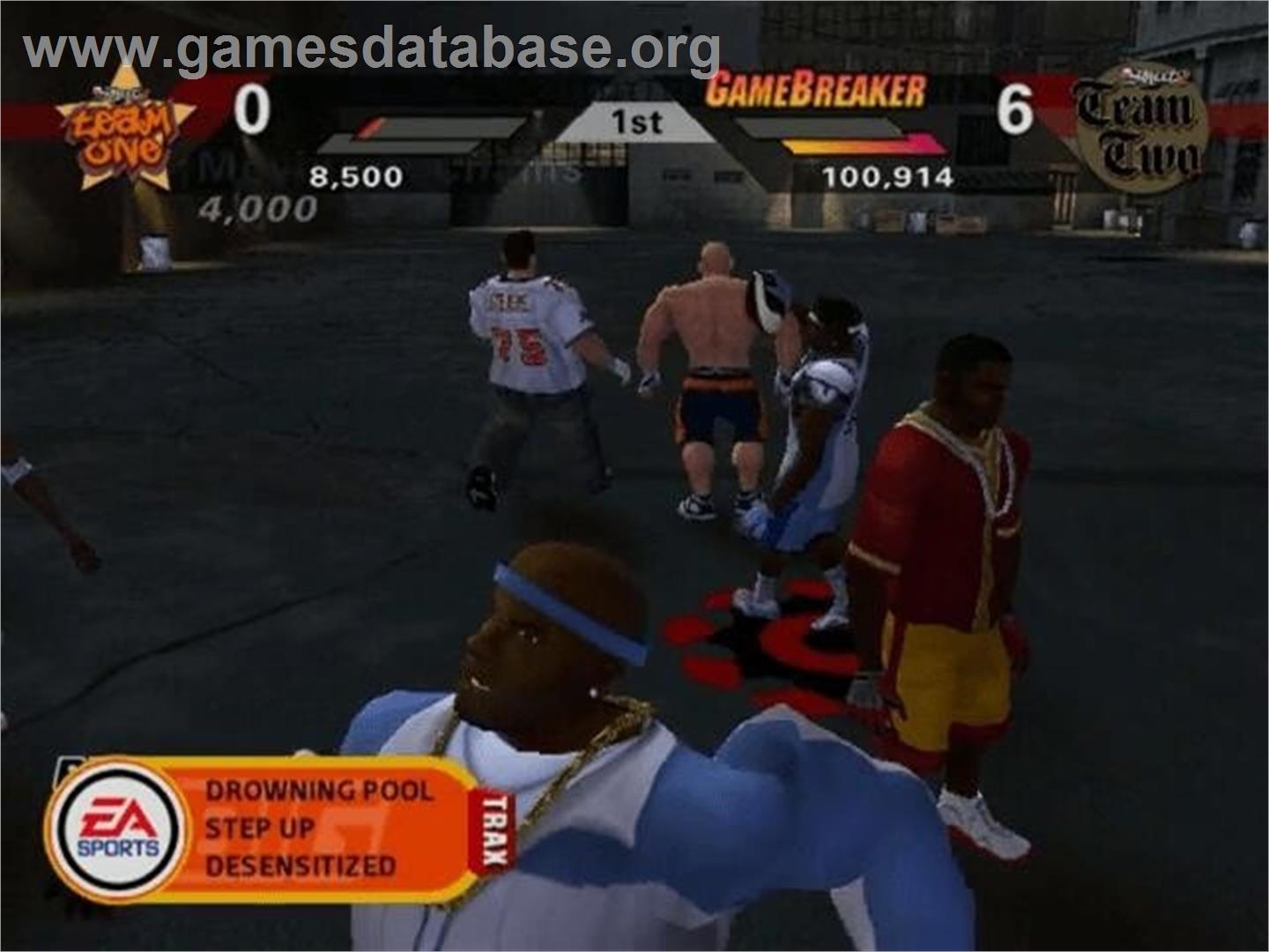NFL Street 2 - Nintendo GameCube - Artwork - In Game