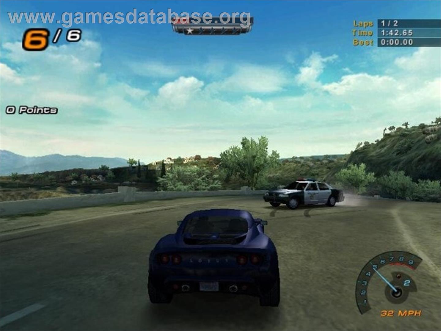 Need for Speed: Hot Pursuit 2 - Nintendo GameCube - Artwork - In Game