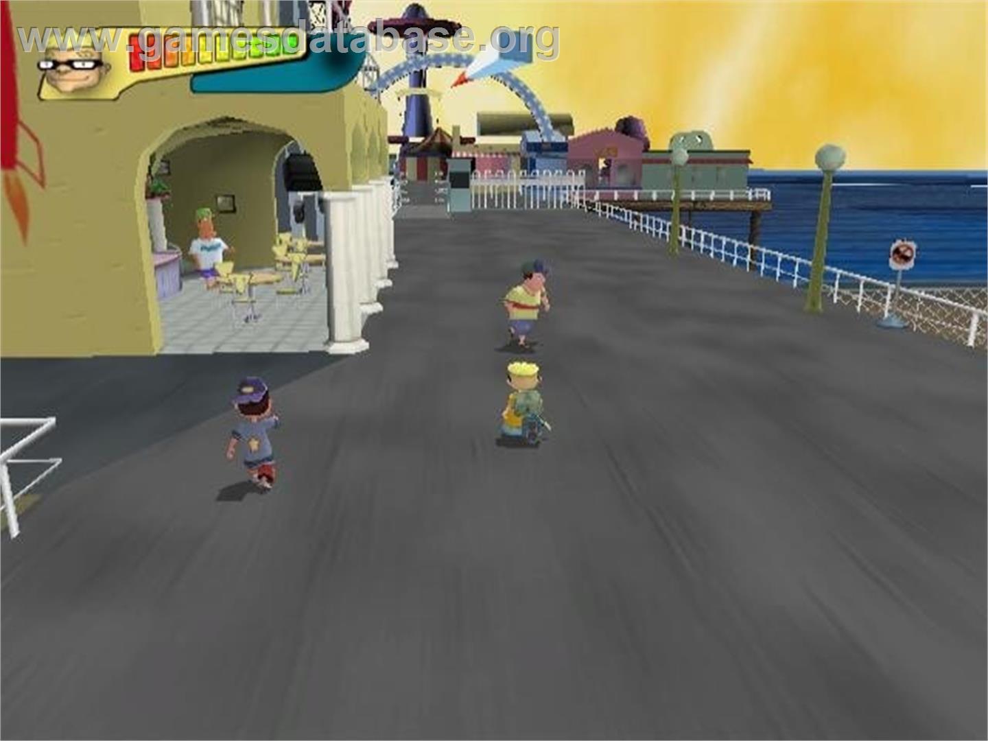 Nickelodeon: Rocket Power - Beach Bandits - Nintendo GameCube - Artwork - In Game