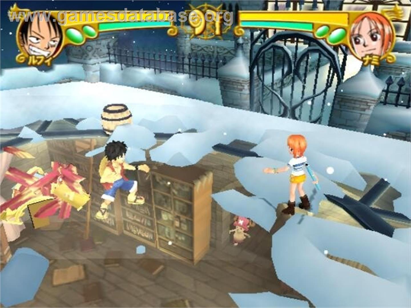 One Piece: Grand Battle - Nintendo GameCube - Artwork - In Game
