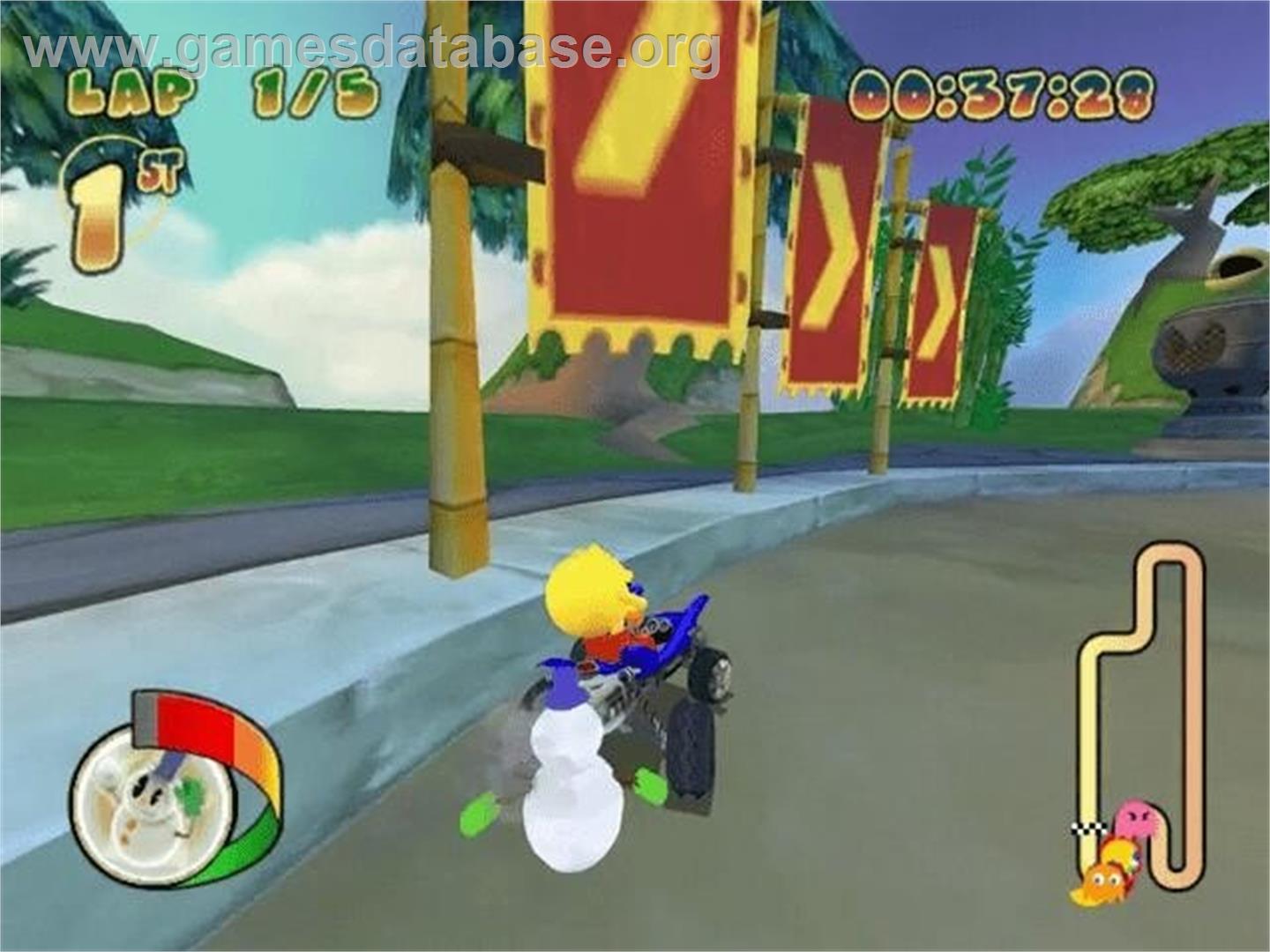 Pac-Man World Rally - Nintendo GameCube - Artwork - In Game
