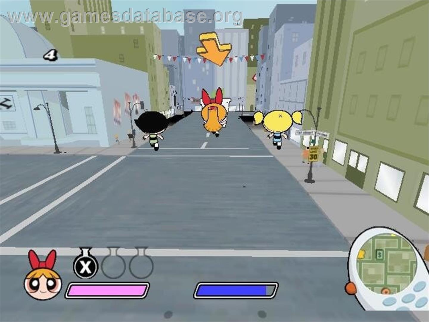 Powerpuff Girls - Relish Rampage, The - Nintendo GameCube - Artwork - In Game