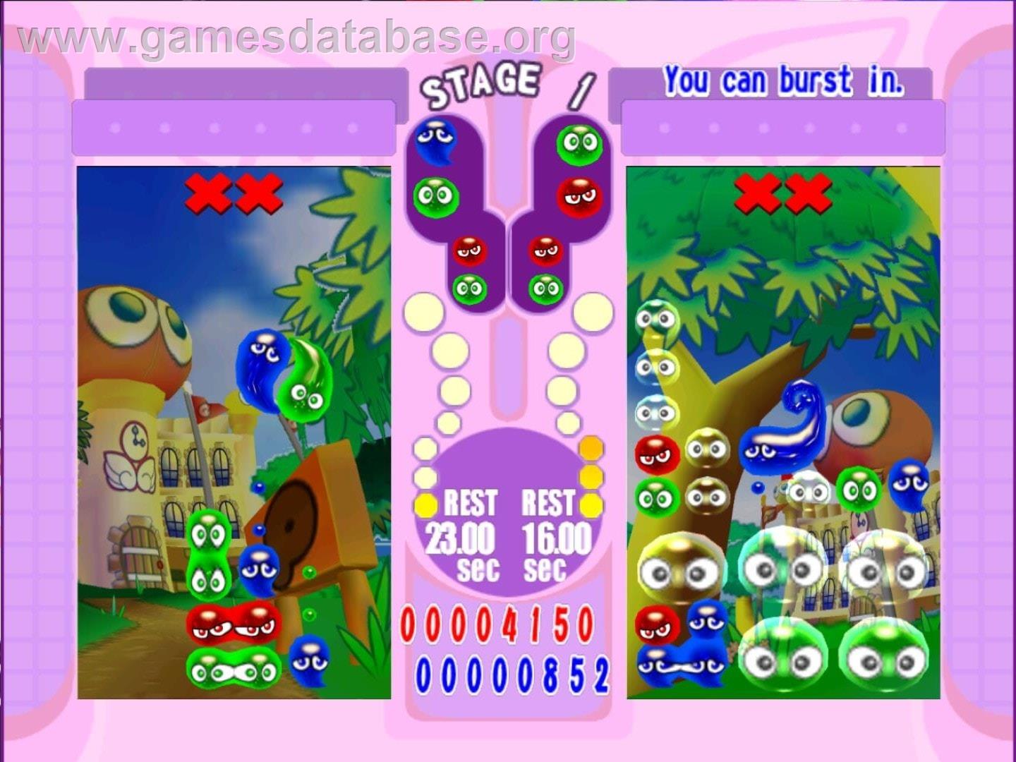 Puyo Pop Fever - Nintendo GameCube - Artwork - In Game
