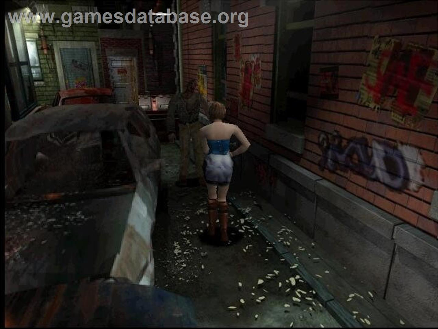 Resident Evil 3 - Nemesis - Nintendo GameCube - Artwork - In Game