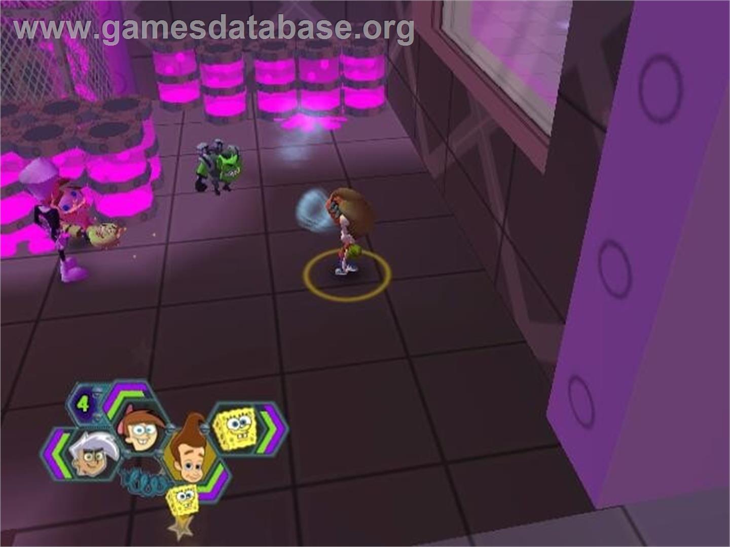 SpongeBob SquarePants and Friends - Unite! - Nintendo GameCube - Artwork - In Game