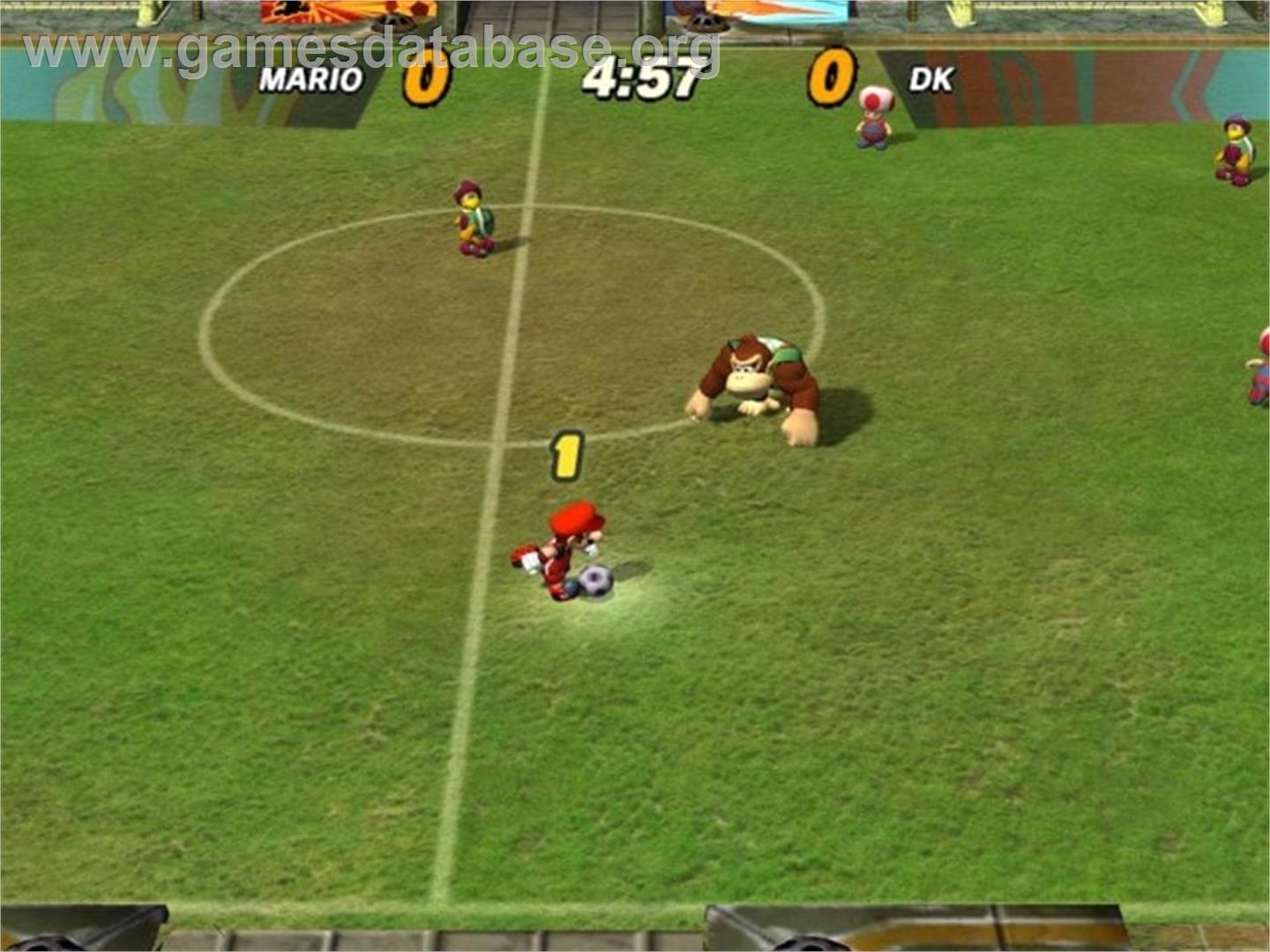 Super Mario Strikers - Nintendo GameCube - Artwork - In Game