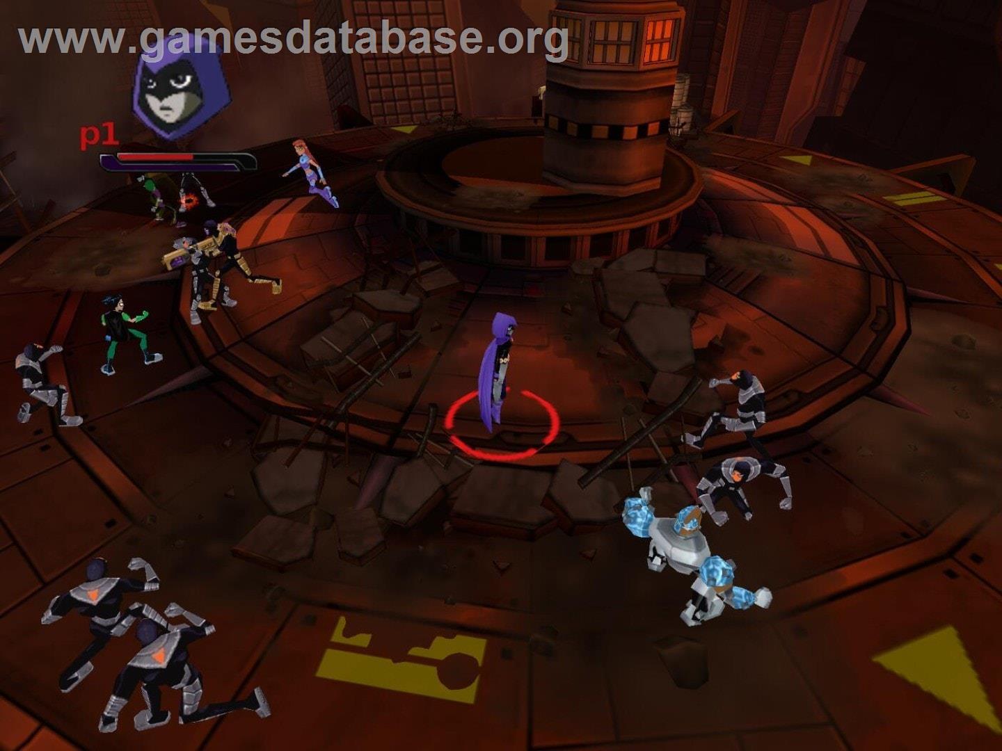 Teen Titans - Nintendo GameCube - Artwork - In Game