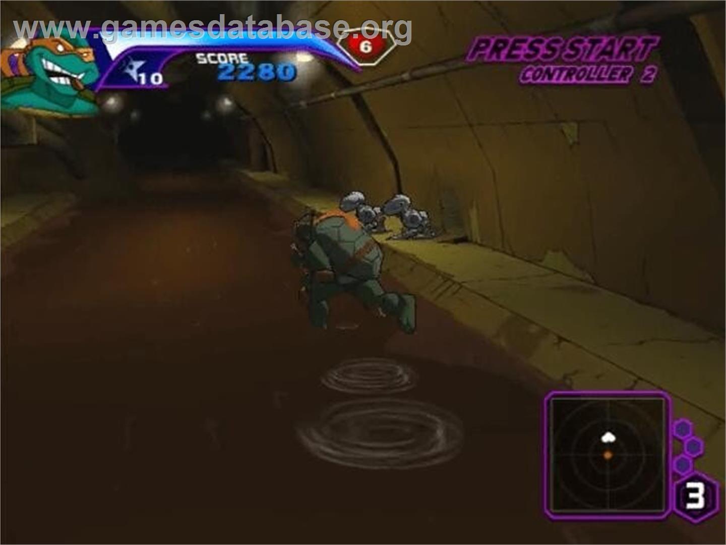 Teenage Mutant Ninja Turtles - Nintendo GameCube - Artwork - In Game