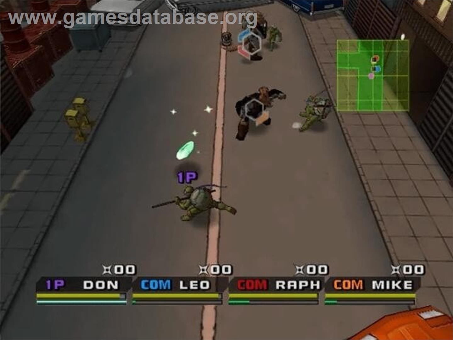 Teenage Mutant Ninja Turtles 3: Mutant Nightmare - Nintendo GameCube - Artwork - In Game