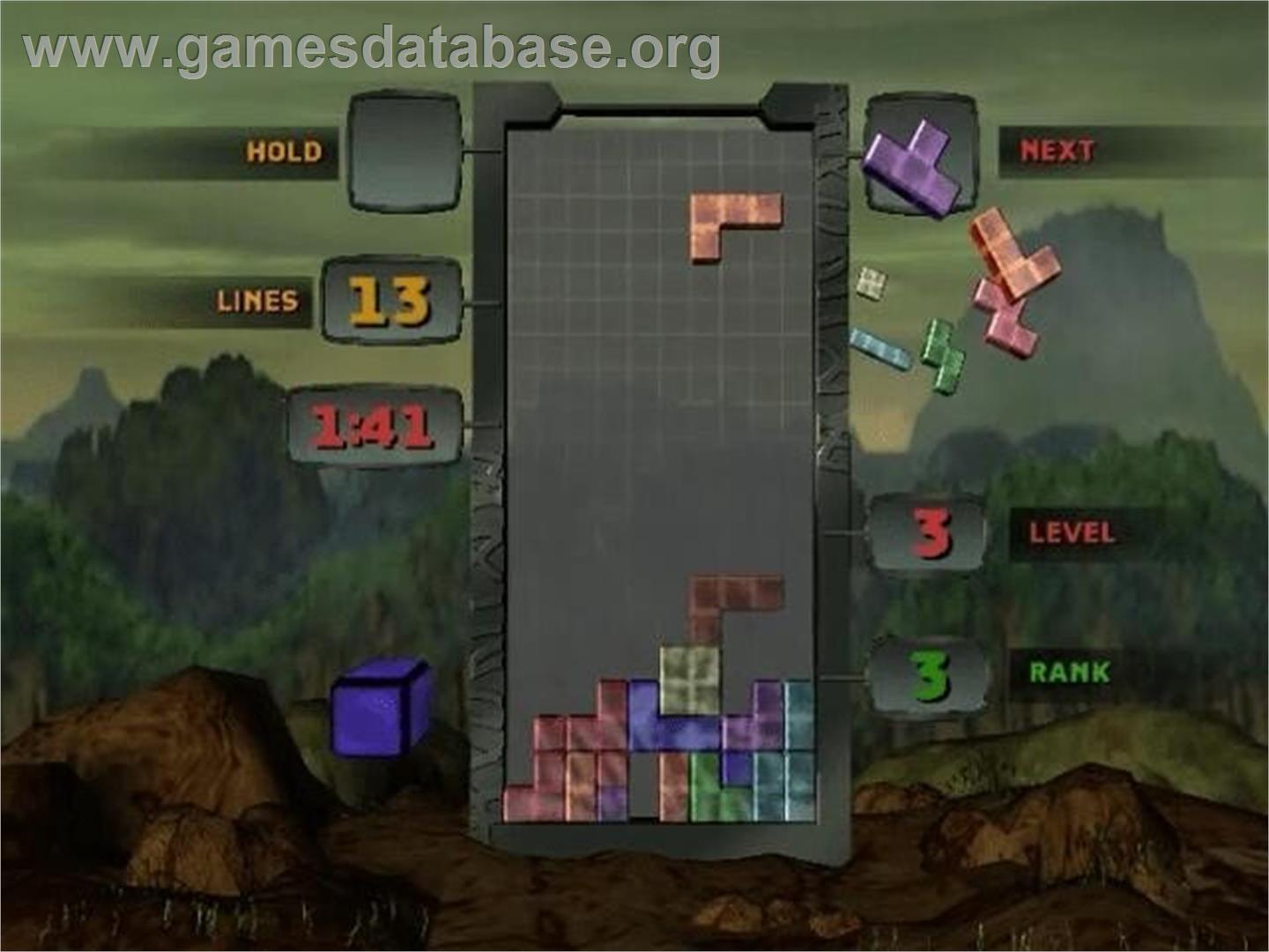 Tetris Worlds - Nintendo GameCube - Artwork - In Game