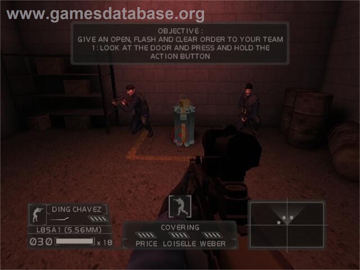 Tom Clancy's Rainbow Six: Lockdown - Nintendo GameCube - Artwork - In Game