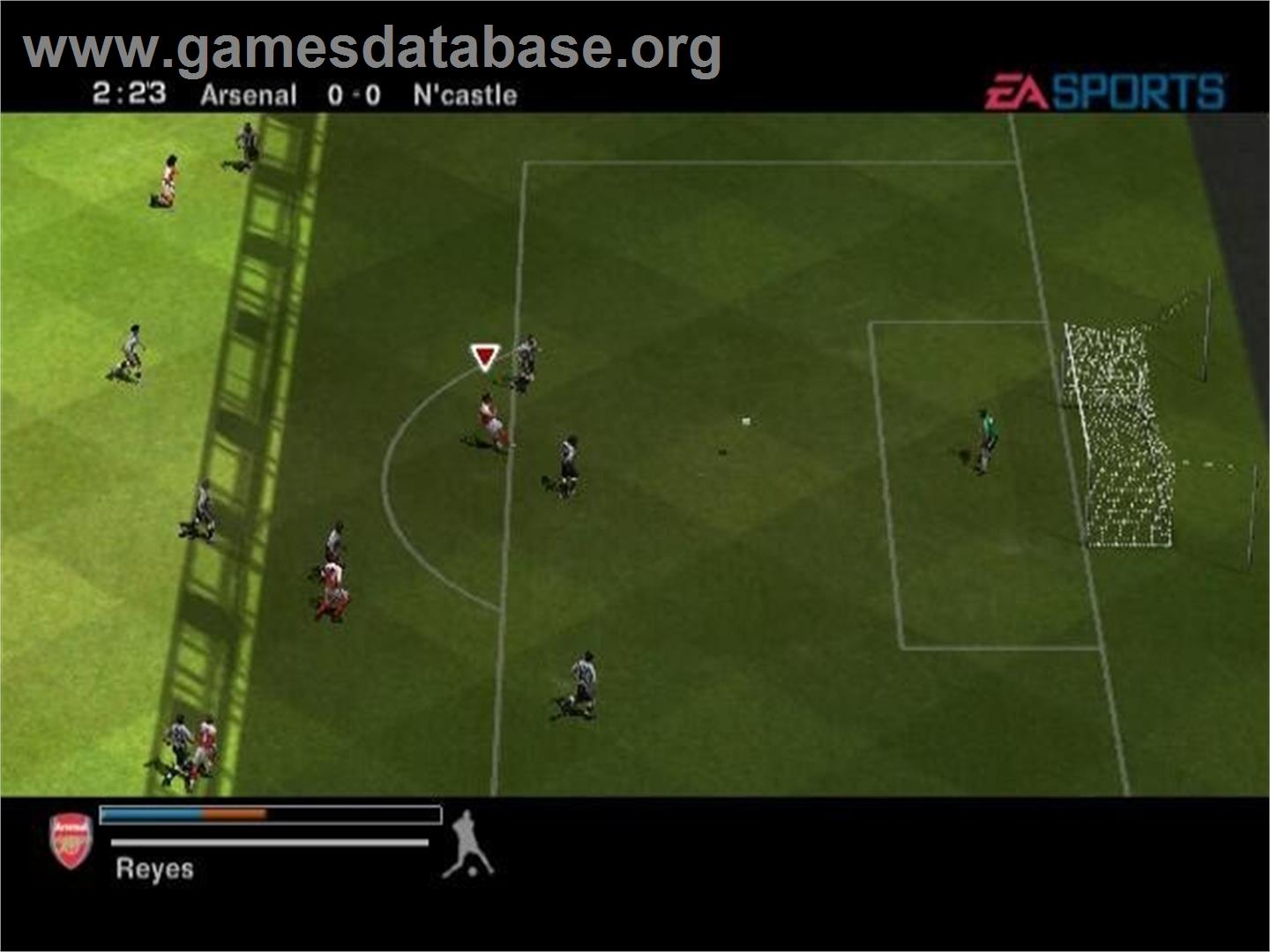 UEFA Champions League 2004-2005 - Nintendo GameCube - Artwork - In Game