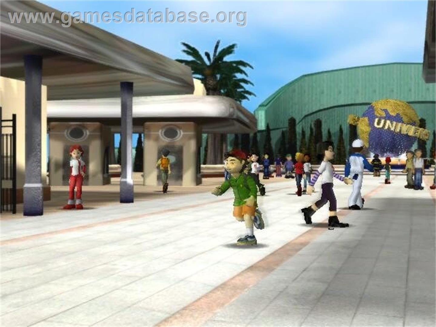 Universal Studios Theme Park Adventure - Nintendo GameCube - Artwork - In Game