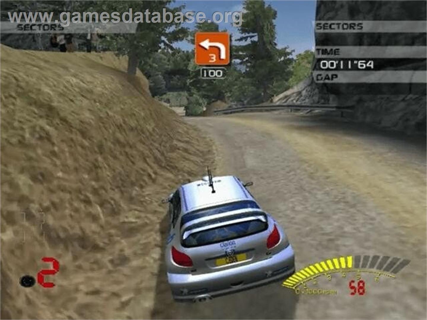 V-Rally 3 - Nintendo GameCube - Artwork - In Game