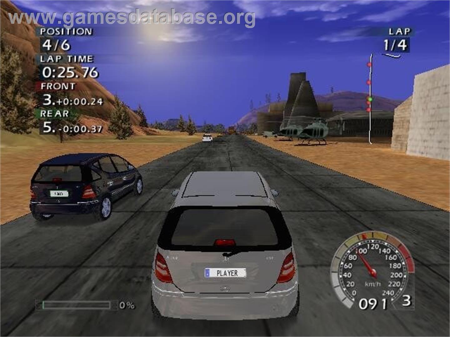 World Racing - Nintendo GameCube - Artwork - In Game