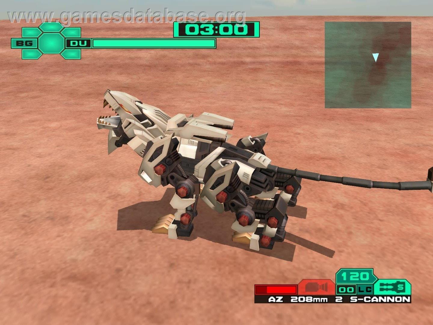 Zoids: Battle Legends - Nintendo GameCube - Artwork - In Game