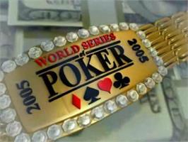 Title screen of World Series Of Poker on the Nintendo GameCube.