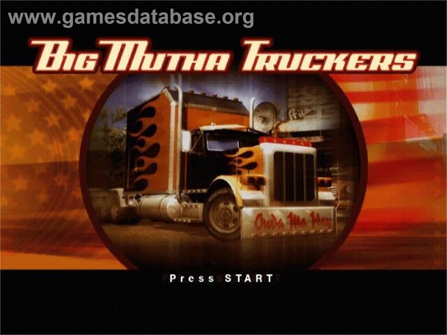 Big Mutha Truckers - Nintendo GameCube - Artwork - Title Screen
