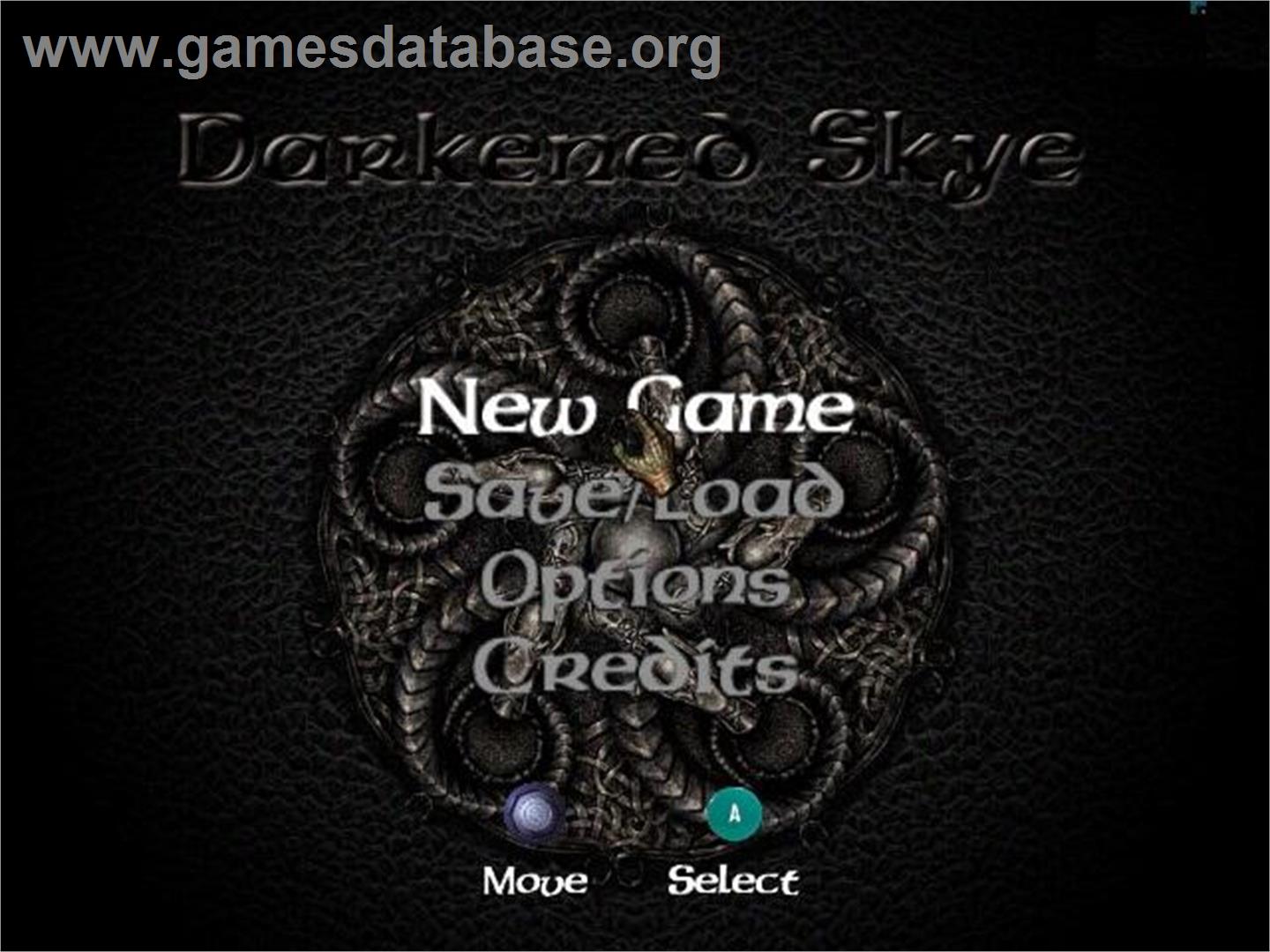 Darkened Skye - Nintendo GameCube - Artwork - Title Screen
