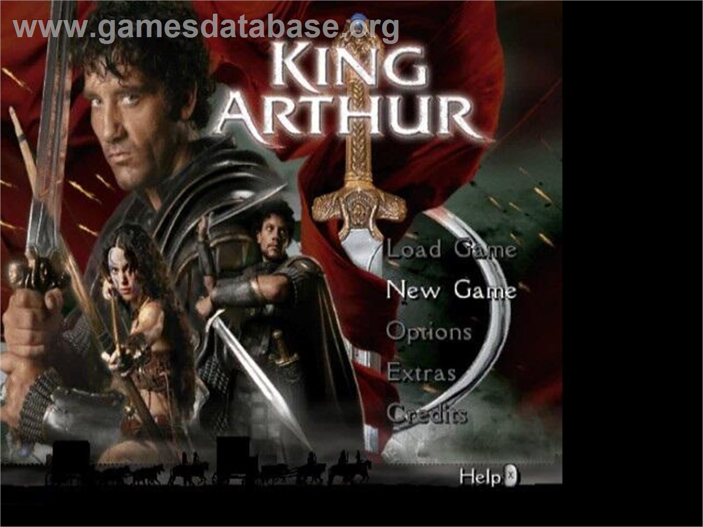 King Arthur - Nintendo GameCube - Artwork - Title Screen