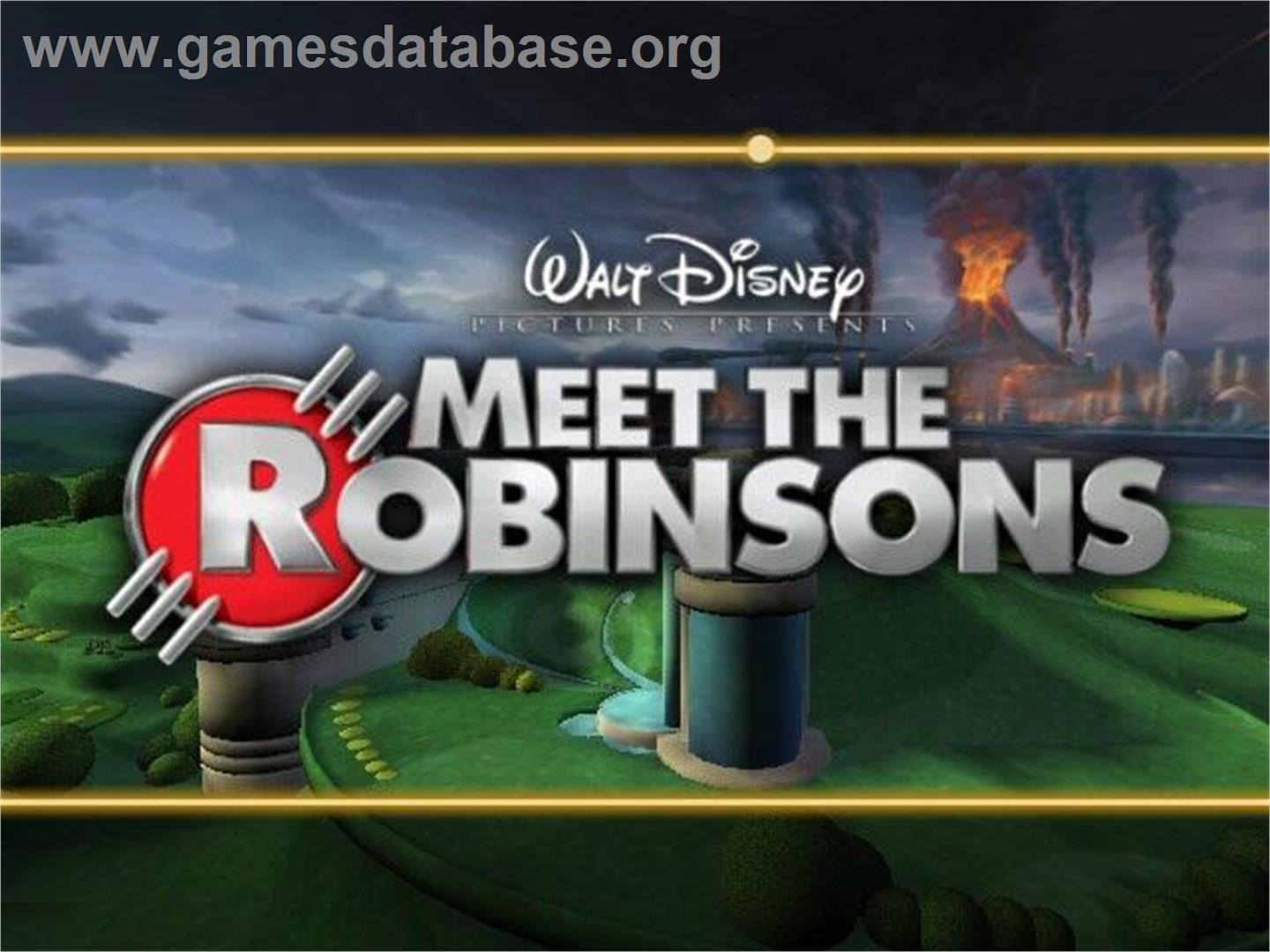 Meet The Robinsons - Nintendo GameCube - Artwork - Title Screen