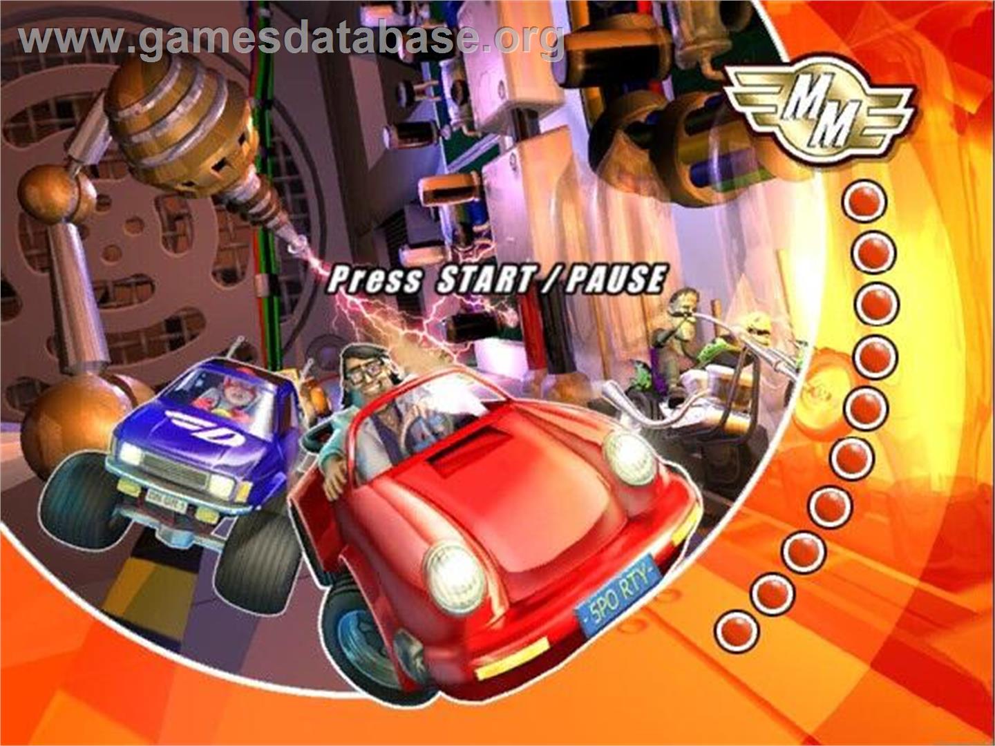 Micro Machines - Nintendo GameCube - Artwork - Title Screen