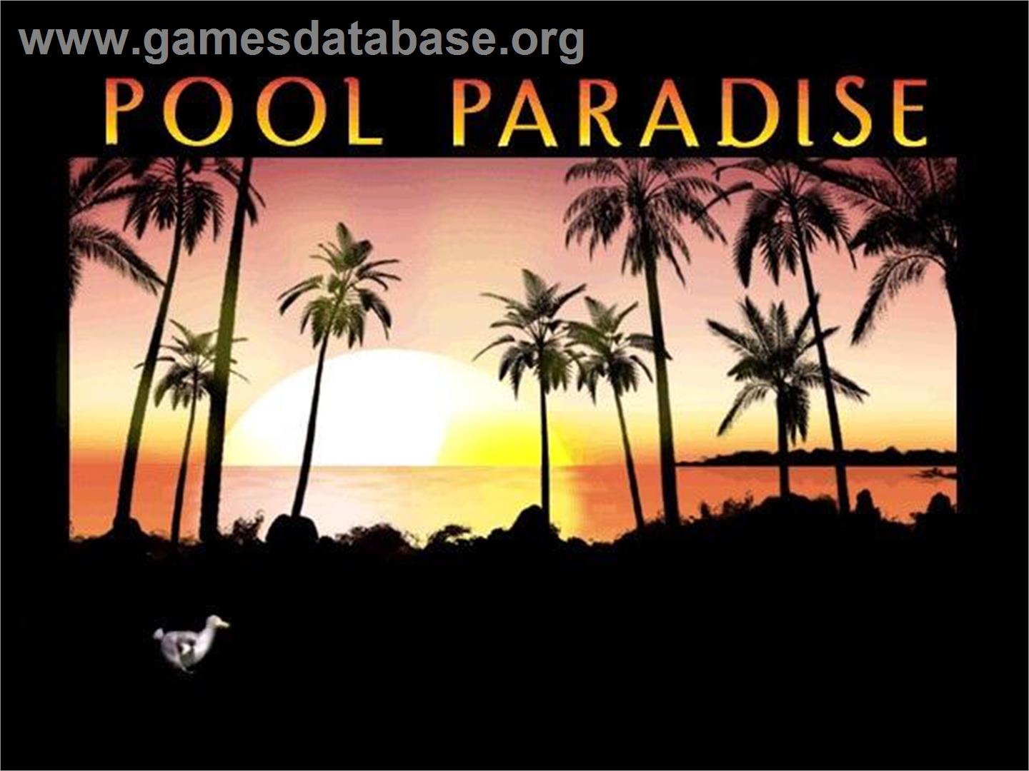 Pool Paradise - Nintendo GameCube - Artwork - Title Screen