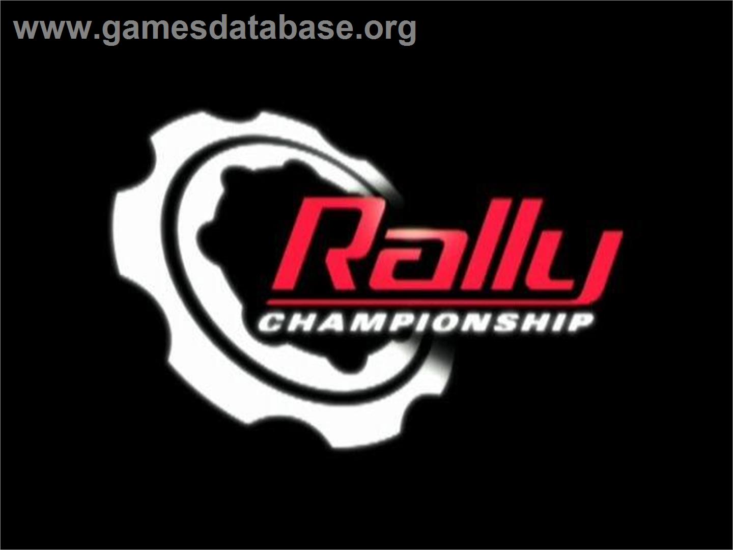 Rally Championship - Nintendo GameCube - Artwork - Title Screen
