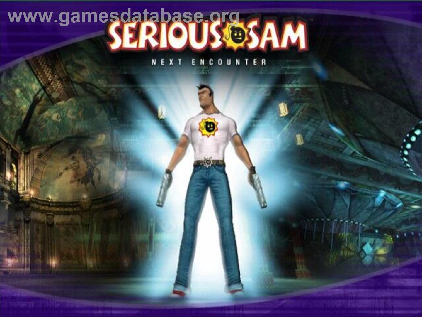 Serious Sam: Next Encounter - Nintendo GameCube - Artwork - Title Screen