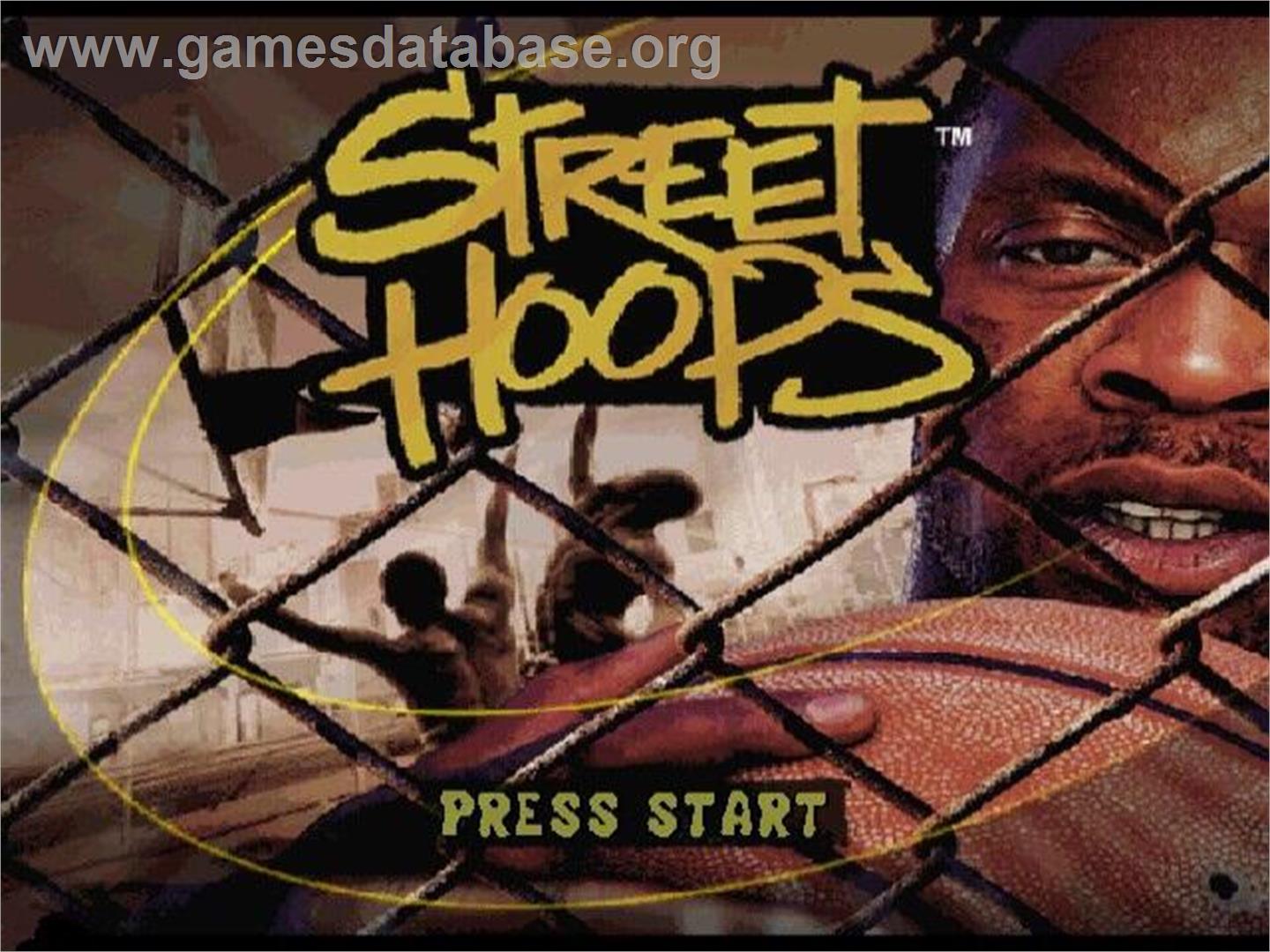 Street Hoops - Nintendo GameCube - Artwork - Title Screen