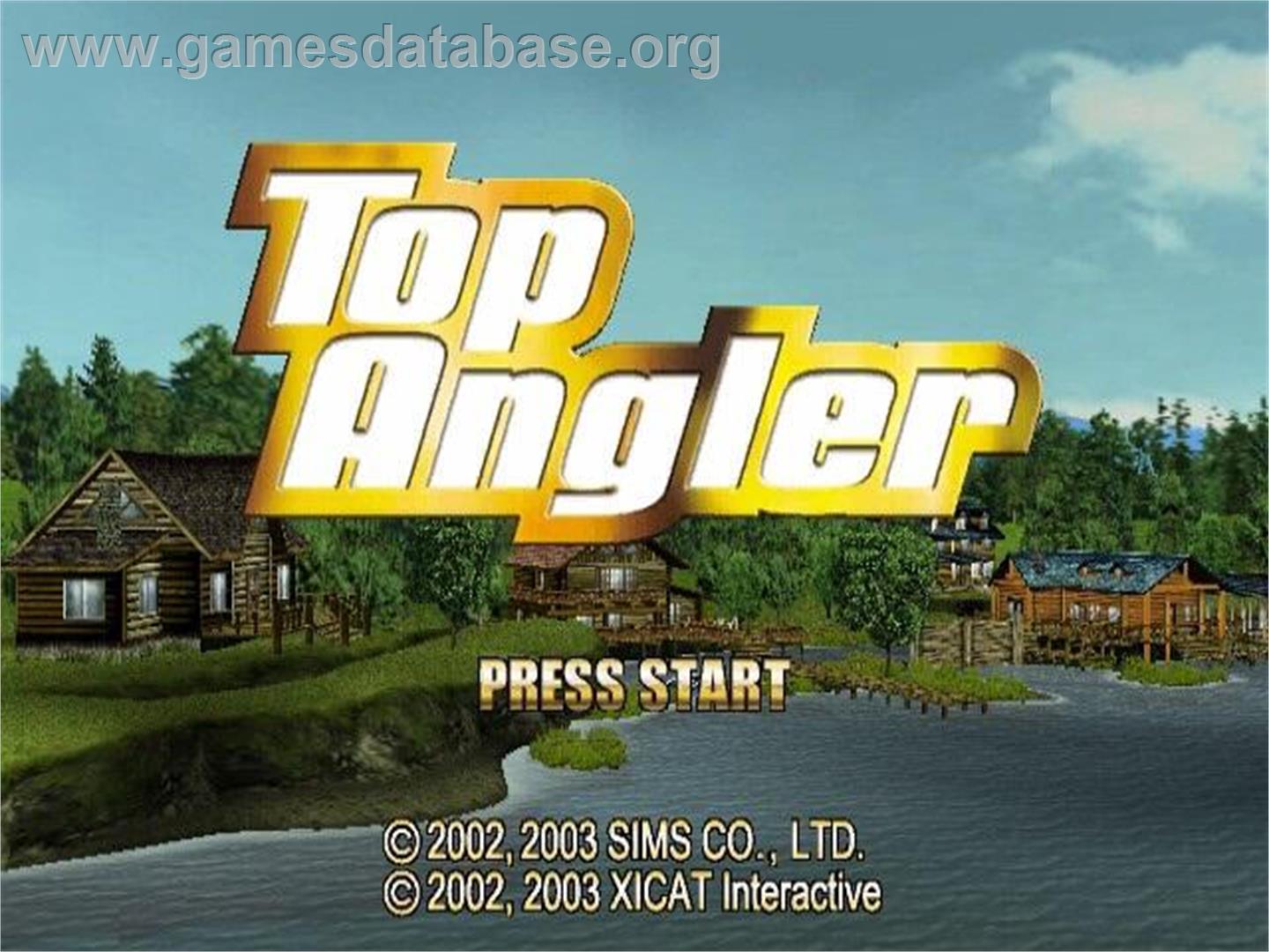 Top Angler - Real Bass Fishing - Nintendo GameCube - Artwork - Title Screen