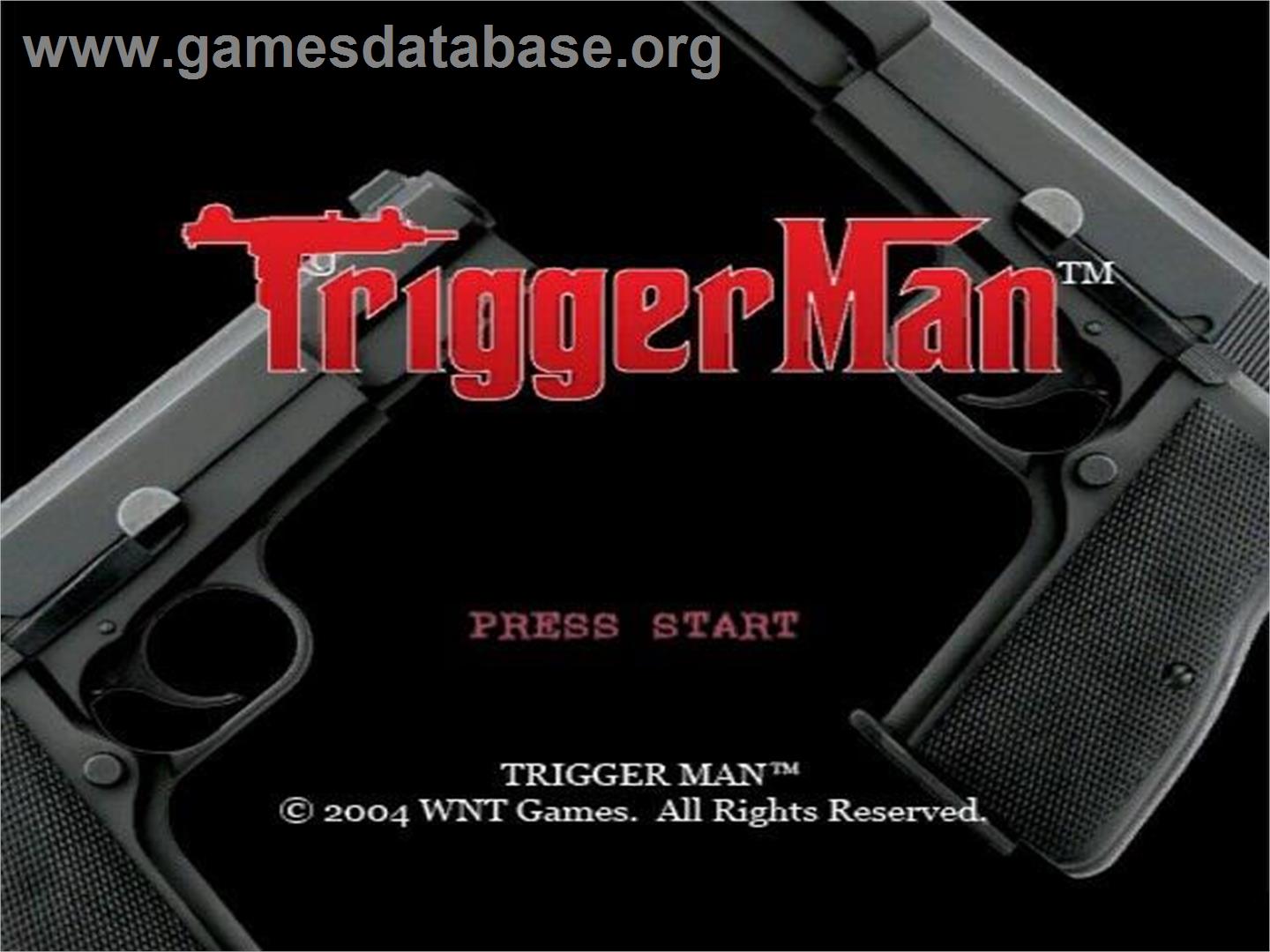 Trigger Man - Nintendo GameCube - Artwork - Title Screen