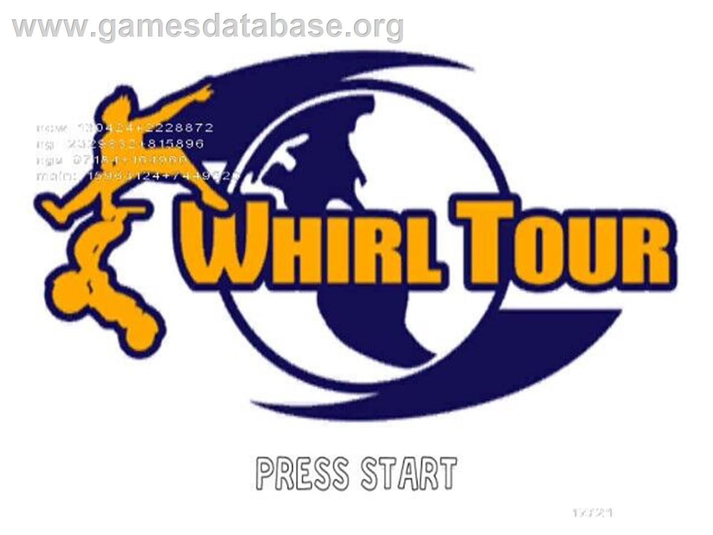 Whirl Tour - Nintendo GameCube - Artwork - Title Screen