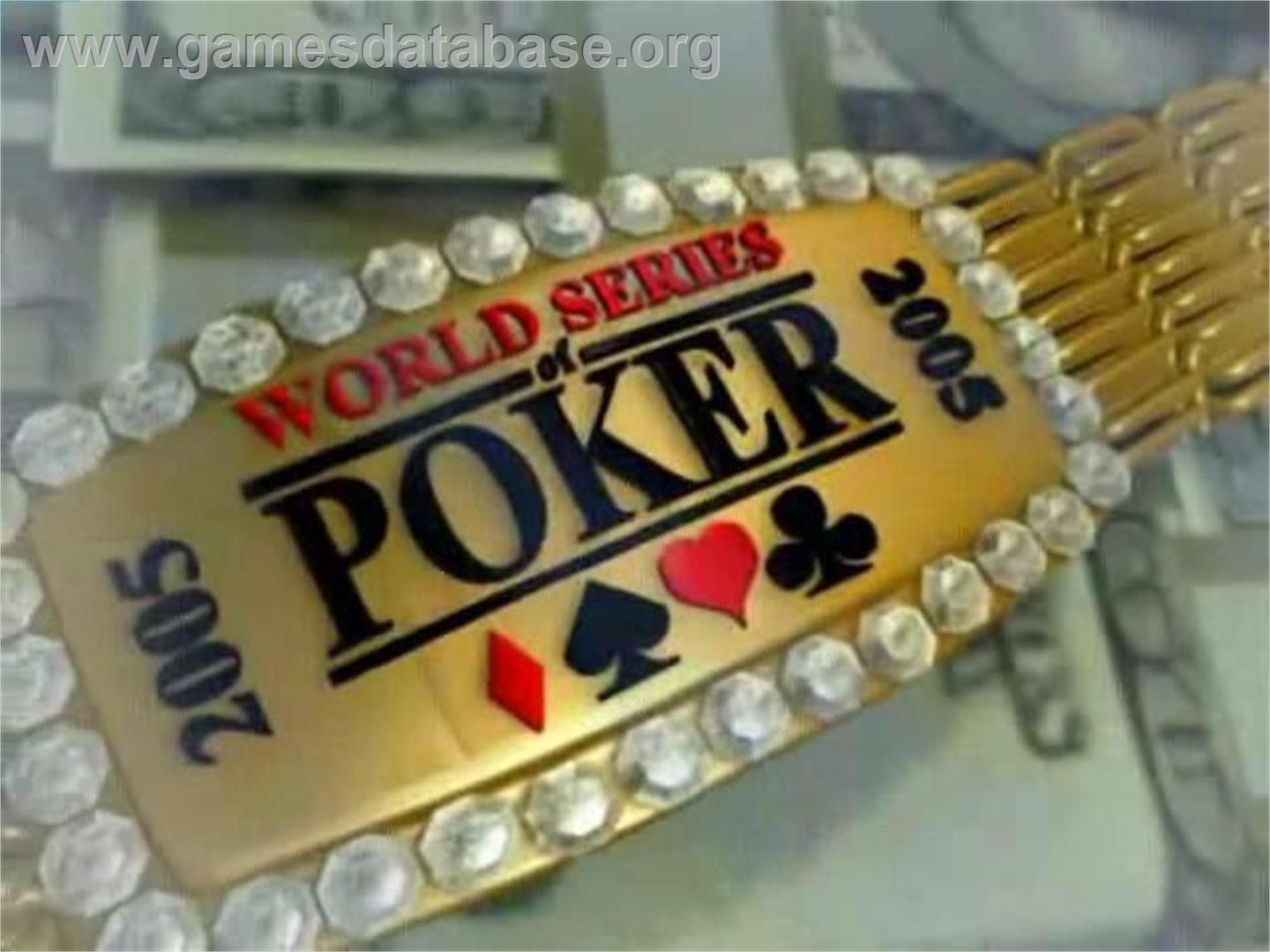 World Series Of Poker - Nintendo GameCube - Artwork - Title Screen