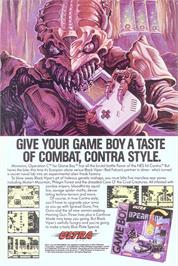 Advert for Operation C on the Nintendo Game Boy.